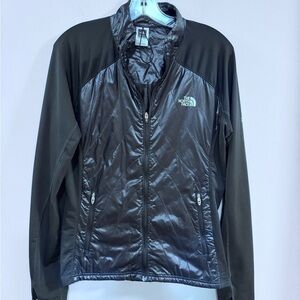 Women's The North Face Black Flight Series Primaloft Jacket Full Zip. Size L